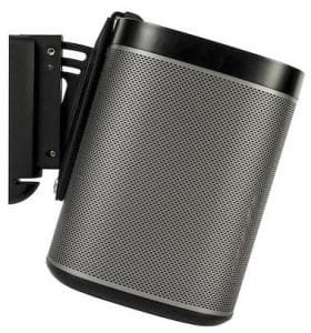 Flexson Play:1 wallmount zwart