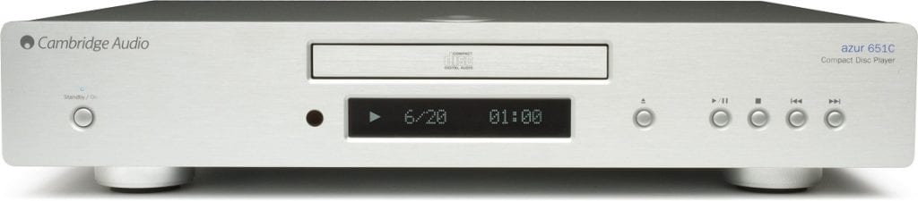 Cambridge Audio Azur 651C zilver - CD speler