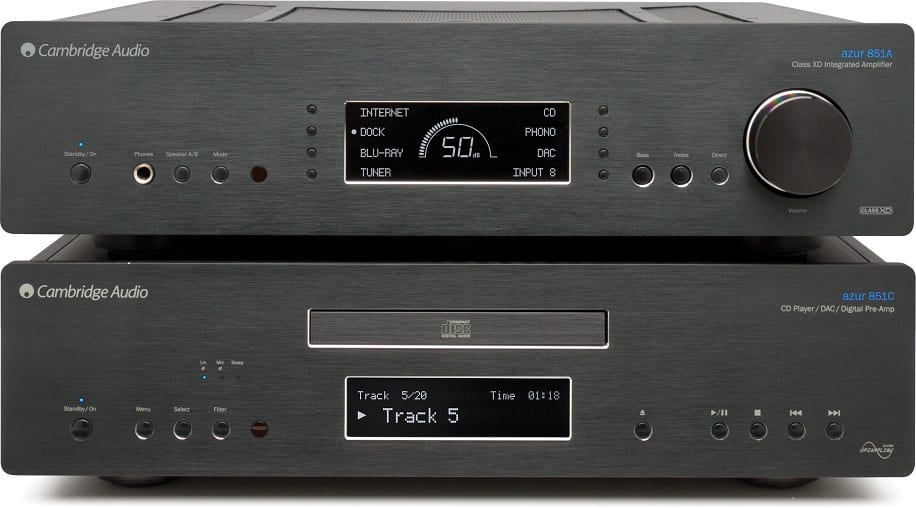 Cambridge Audio Azur 851C zwart - CD speler