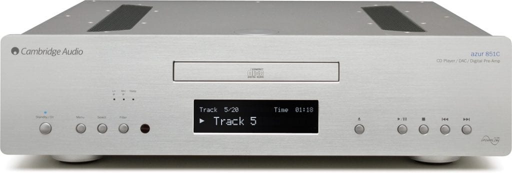Cambridge Audio Azur 851C zilver - CD speler