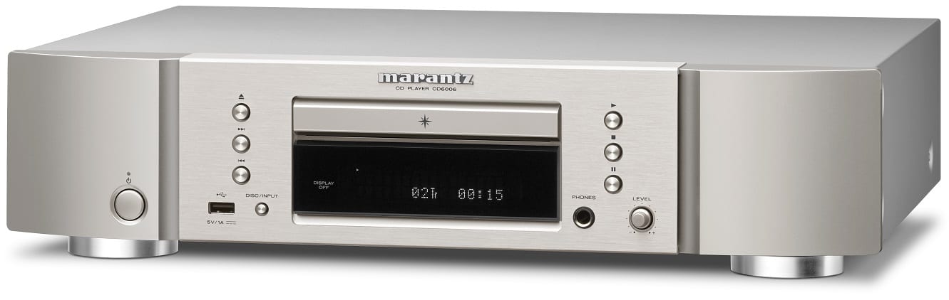 Marantz CD6006 zilver/goud - CD speler