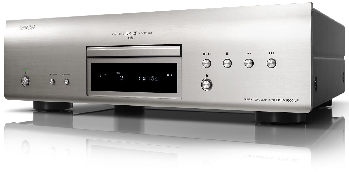 Denon DCD-1600NE zilver - CD speler