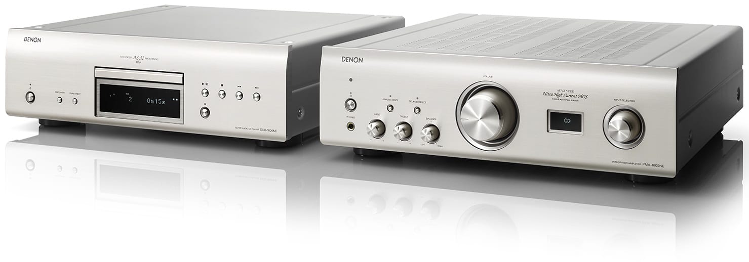 Denon DCD-1600NE zilver - CD speler