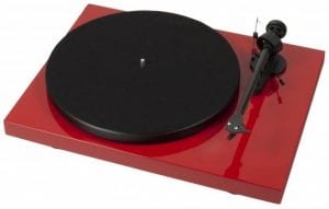 Pro-Ject Debut Carbon DC rood
