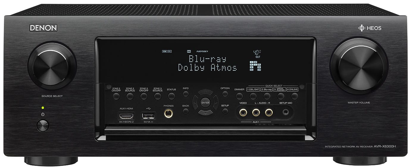 Denon AVR-X6300H zwart - AV Receiver