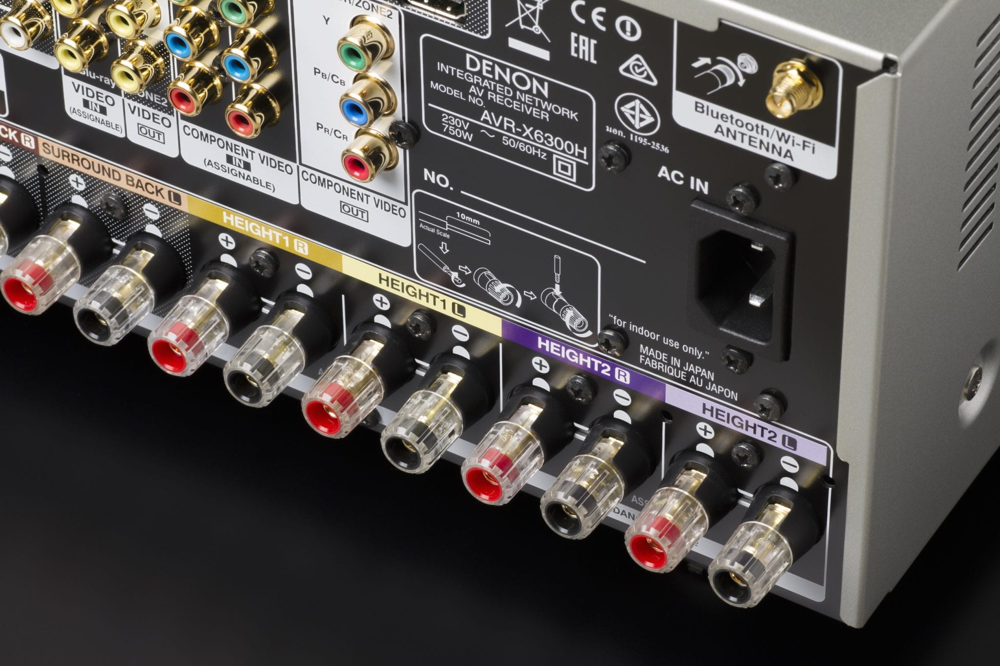 Denon AVR-X6300H zwart - beauty - AV Receiver