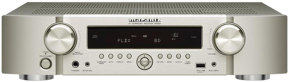 Marantz NR1601 zilver/goud - AV Receiver