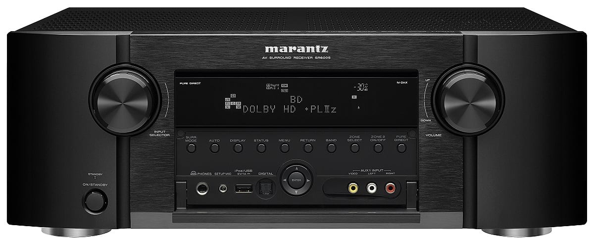 Marantz SR6005 zwart - AV Receiver