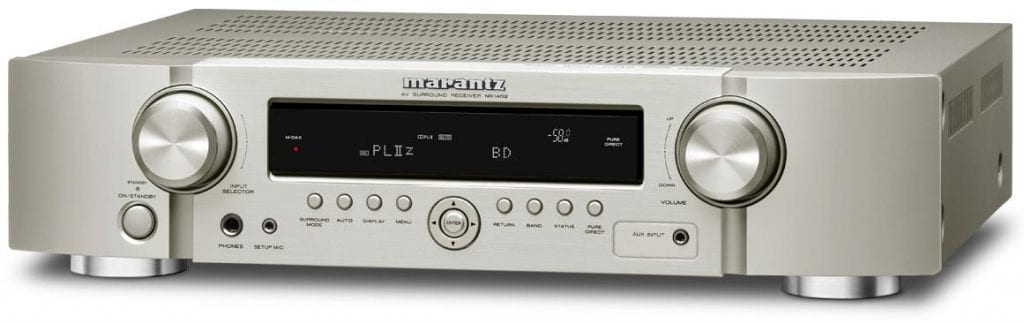 Marantz NR1402 zilver/goud - AV Receiver