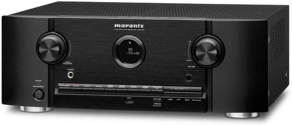 Marantz SR6006 zwart - AV Receiver