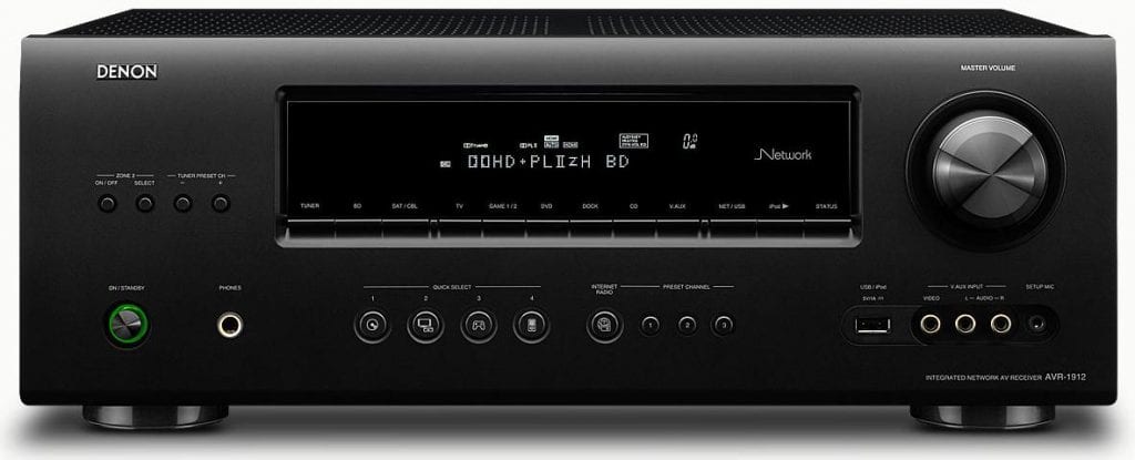 Denon AVR-1912 zwart - AV Receiver