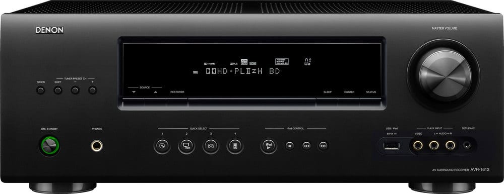 Denon AVR-1612 zwart - AV Receiver