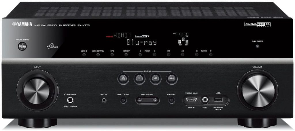 Yamaha RX-V773 zwart - AV Receiver