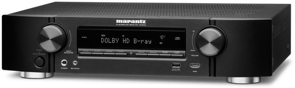 Marantz NR1603 zwart - AV Receiver