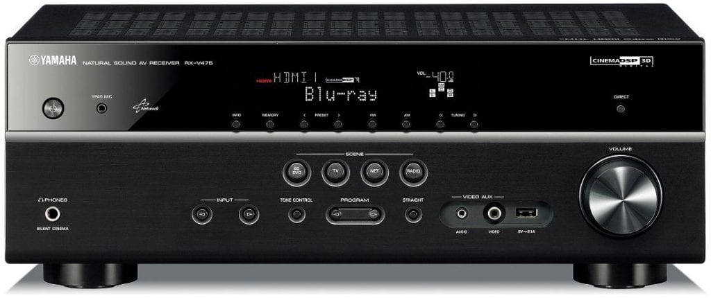 Yamaha RX-V475 zwart - AV Receiver