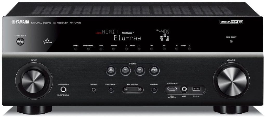 Yamaha RX-V775 zwart - AV Receiver