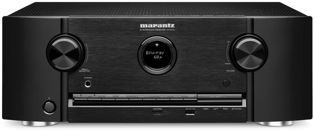 Marantz SR6008 zwart - AV Receiver