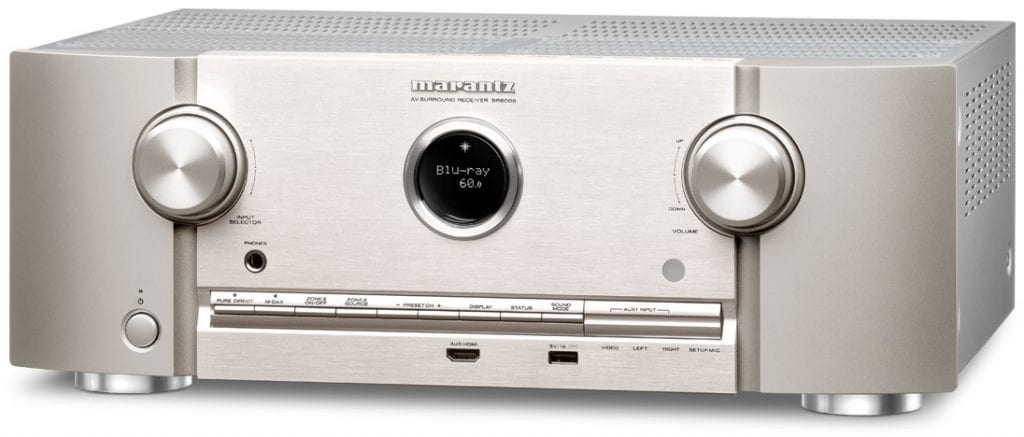 Marantz SR6008 zilver/goud - AV Receiver