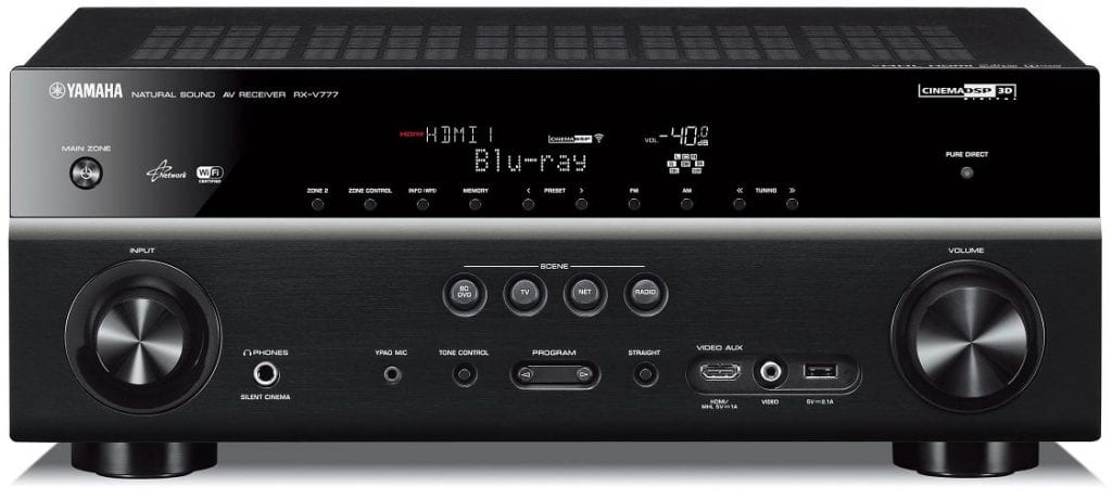 Yamaha RX-V777 zwart - AV Receiver