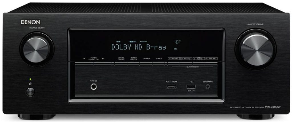 Denon AVR-X3100W zwart - AV Receiver