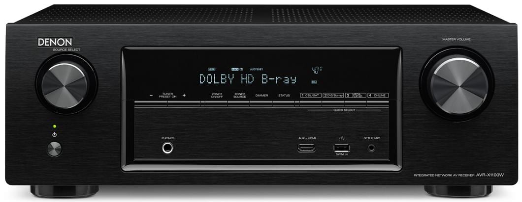 Denon AVR-X1100W av receiver - iEar'