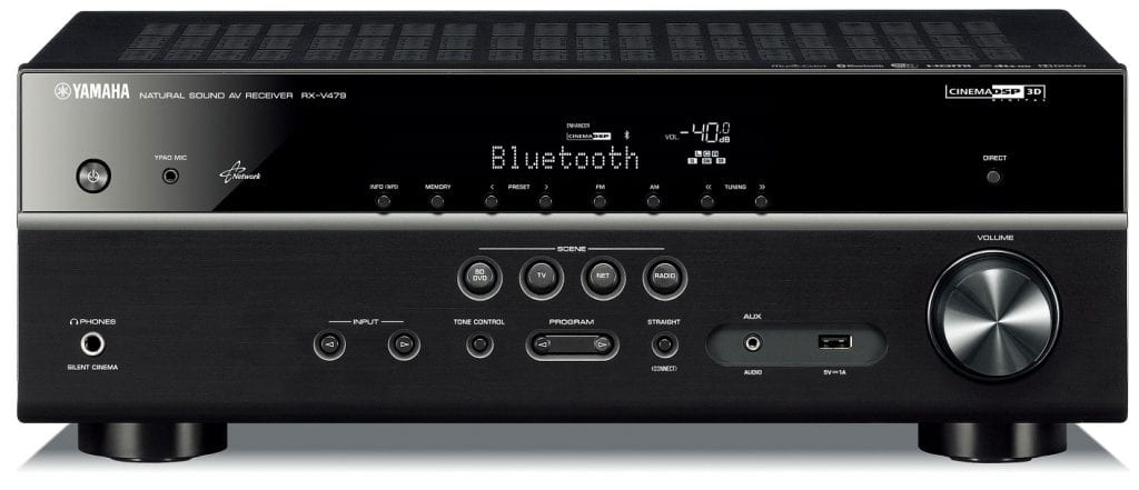 Yamaha RX-V479 zwart - AV Receiver