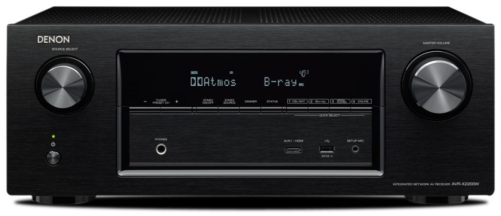 Denon AVR-X2200W zwart - AV Receiver