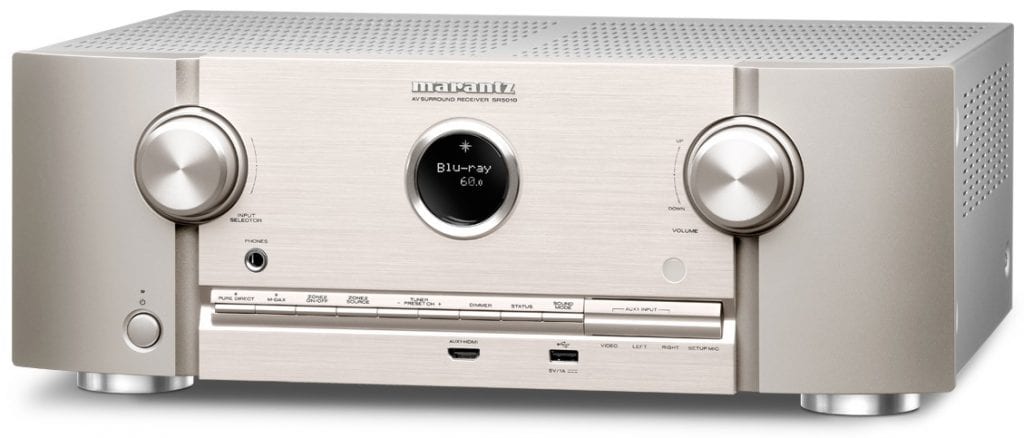 Marantz SR5010 zilver/goud - AV Receiver