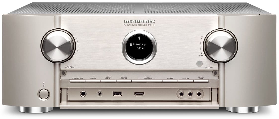 Marantz SR6010 zilver/goud - AV Receiver