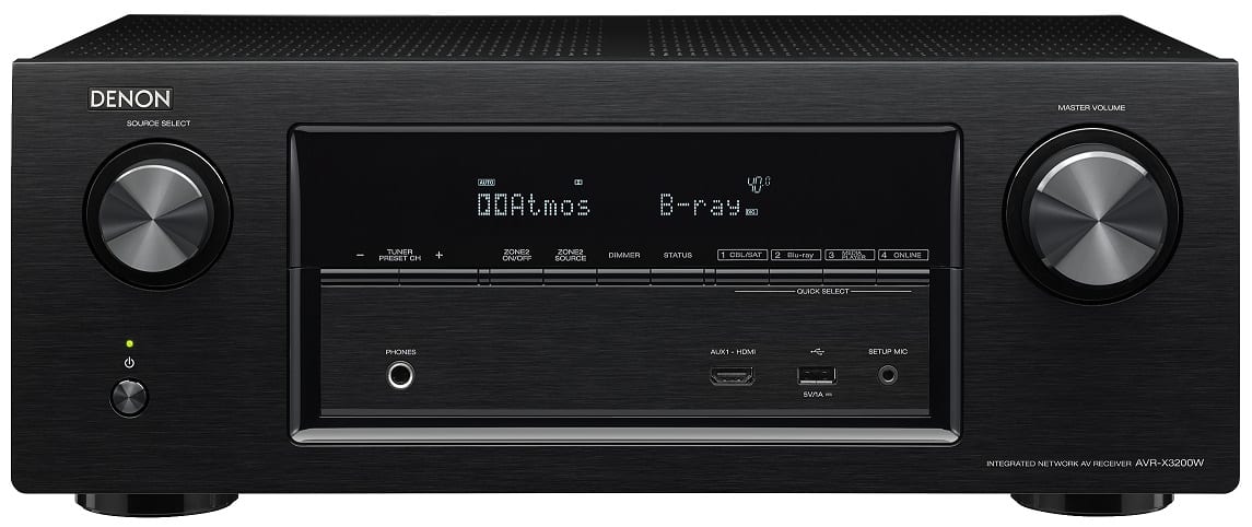 Denon AVR-X3200W zwart - AV Receiver