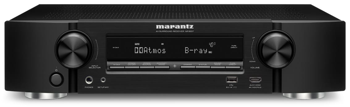 Marantz NR1607 zwart - AV Receiver