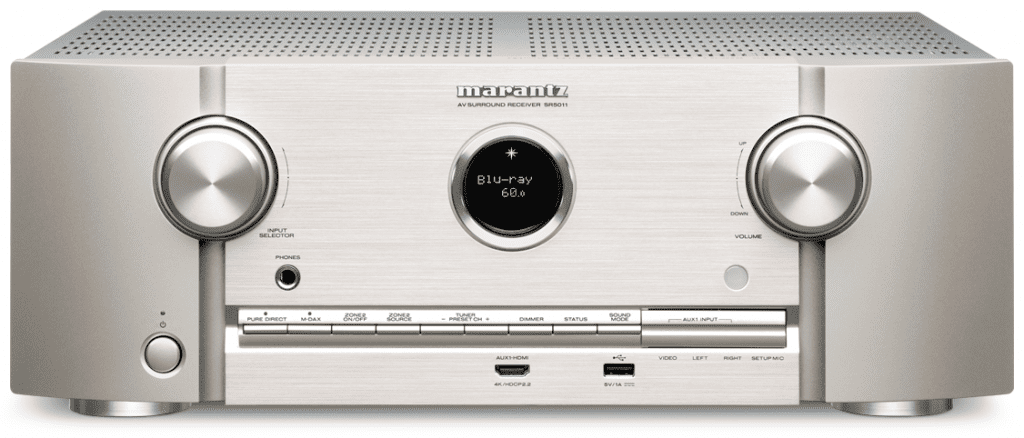 Marantz SR5011 zilver/goud - AV Receiver