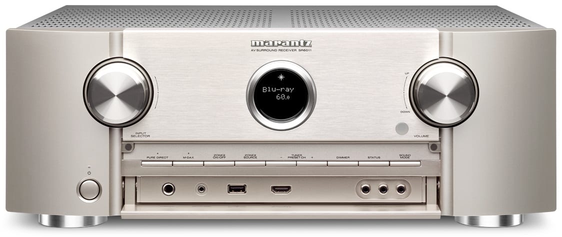 Marantz SR6011 zilver/goud - AV Receiver