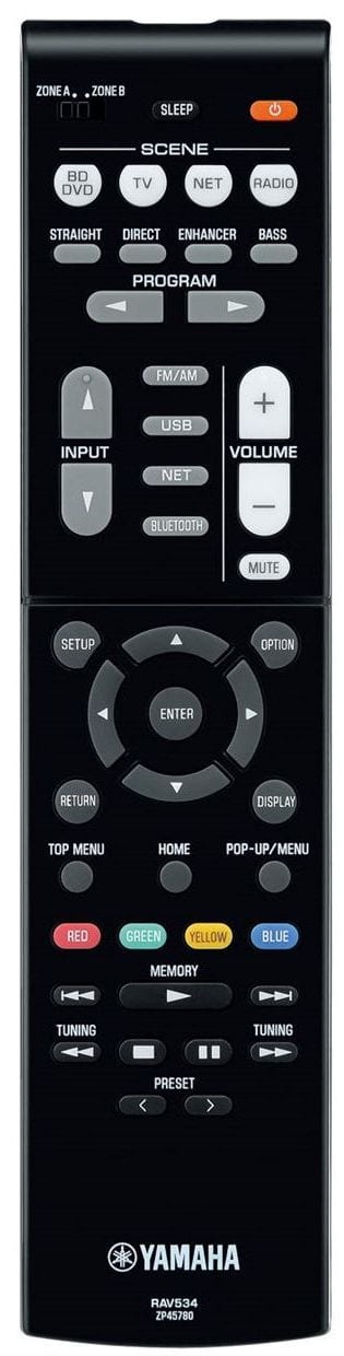 Yamaha RX-V483 titaan - afstandsbediening - AV Receiver