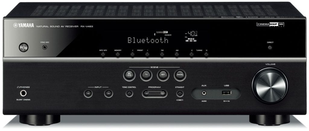 Yamaha RX-V483 zwart - AV Receiver