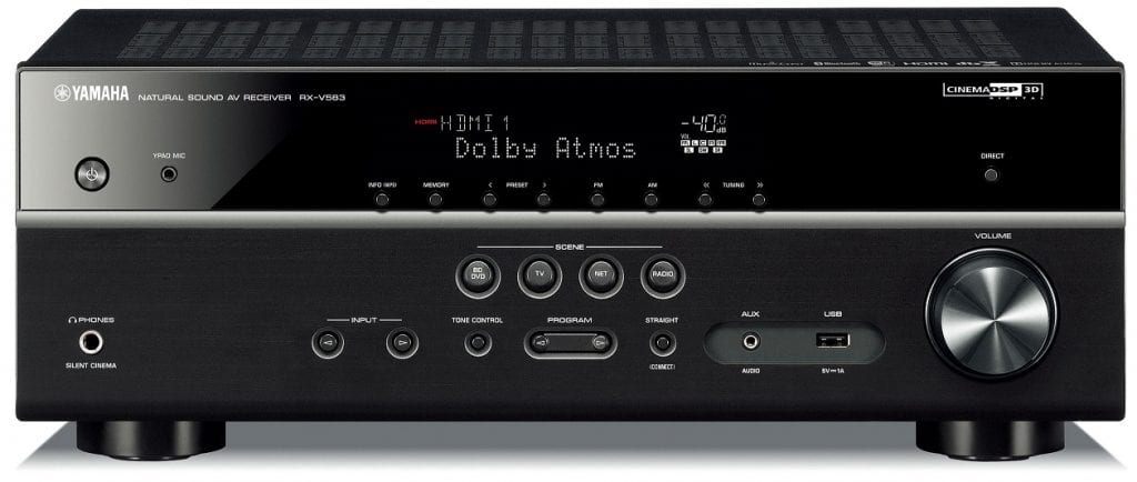 Yamaha RX-V583 zwart - AV Receiver