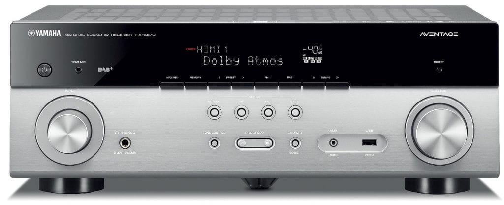 Yamaha RX-A670 titaan - AV Receiver