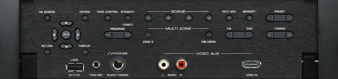 Yamaha RX-A1070 zwart - AV Receiver