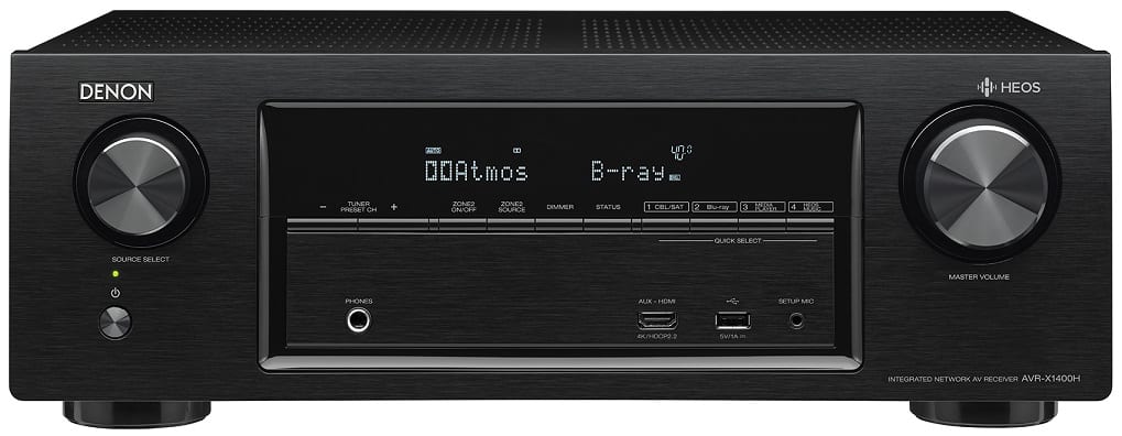 Denon AVR-X1400H zwart - AV Receiver