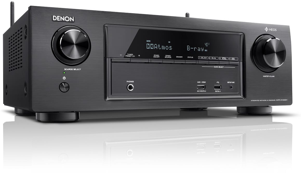 Denon AVR-X1400H zwart - AV Receiver