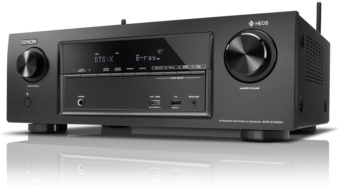 Denon AVR-X1400H zwart - AV Receiver
