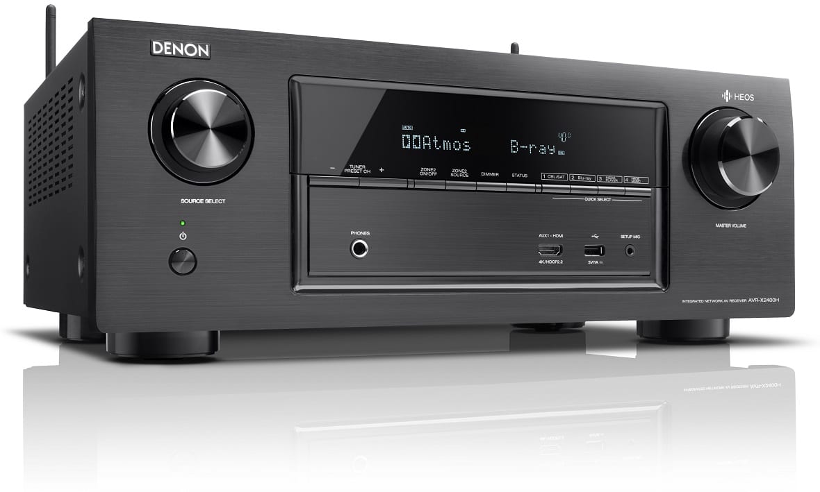 Denon AVR-X2400H zwart - AV Receiver