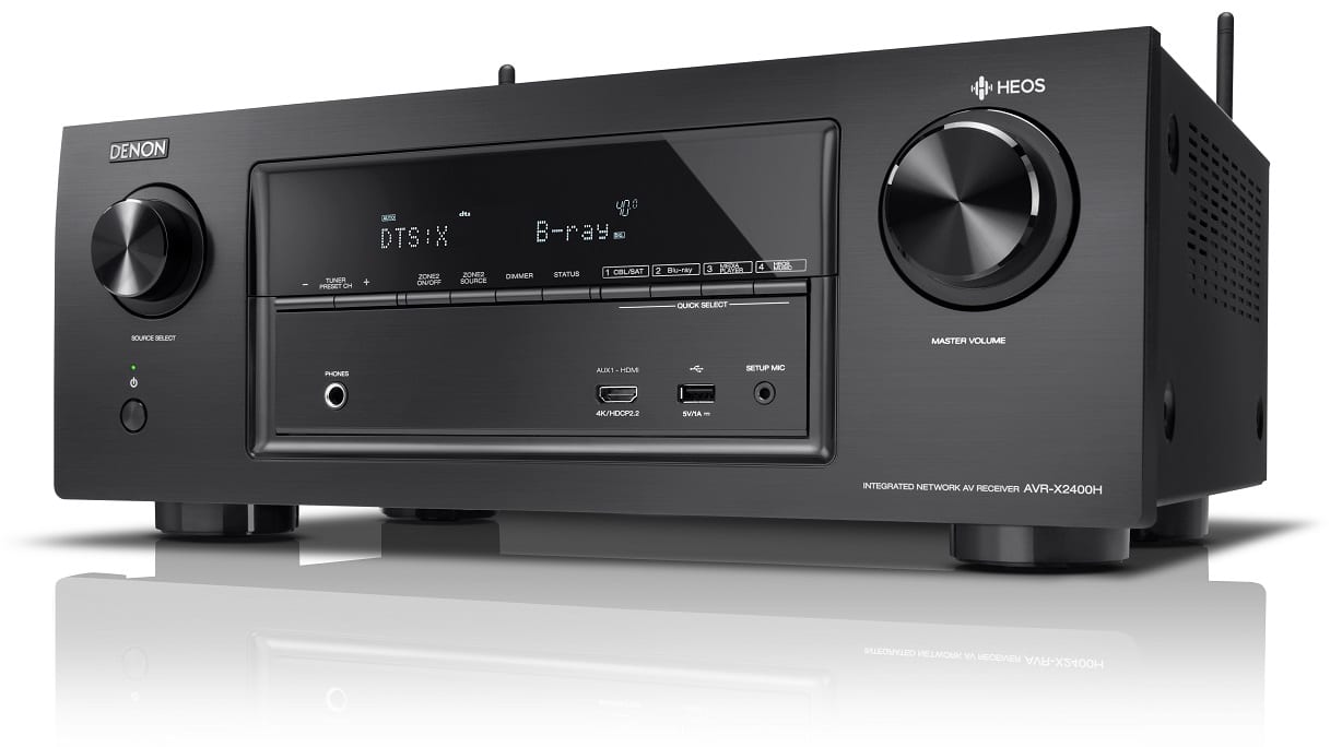 Denon AVR-X2400H zwart - AV Receiver