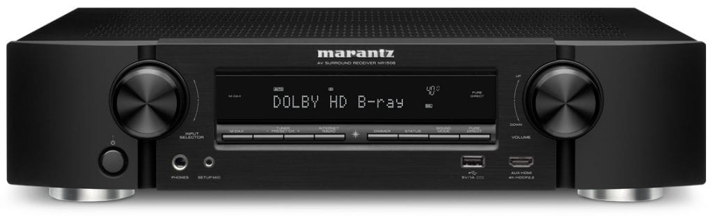 Marantz NR1508 zwart - AV Receiver