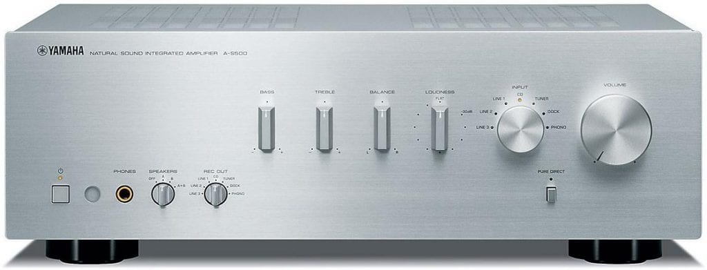 Yamaha A-S500 zilver - Stereo versterker