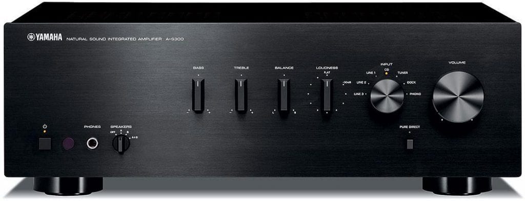 Yamaha A-S300 zwart - Stereo versterker