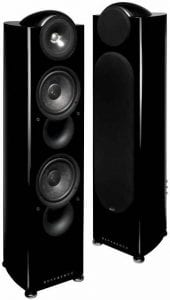 KEF Reference 205/2 zwart hoogglans