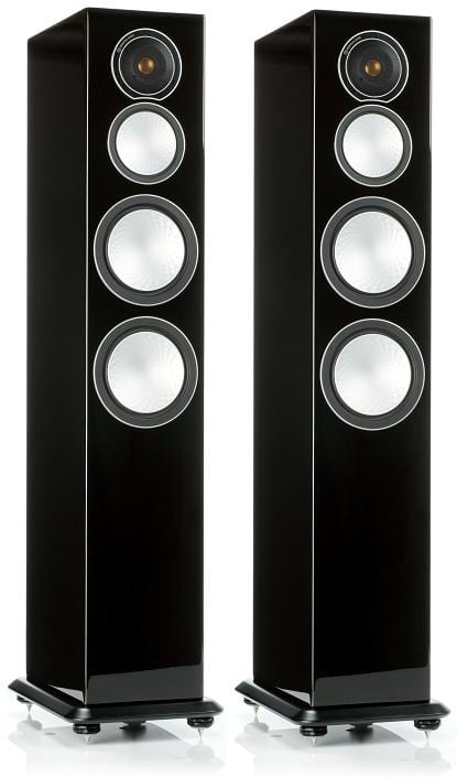 Monitor Audio Silver 8 wit hoogglans - Zuilspeaker