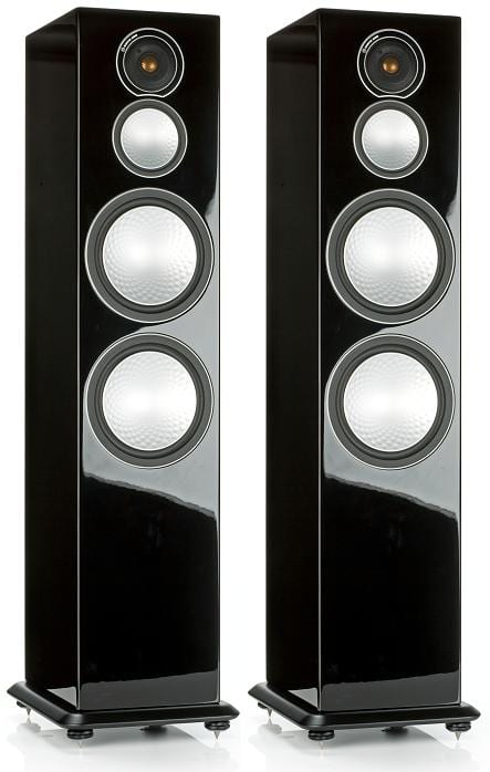 Monitor Audio Silver 10 walnoot - Zuilspeaker
