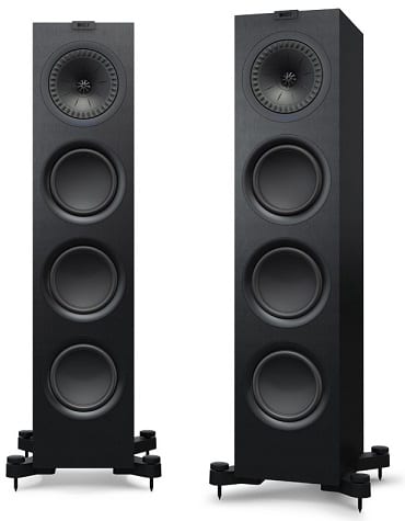 KEF Q750 zwart - paar - Zuilspeaker